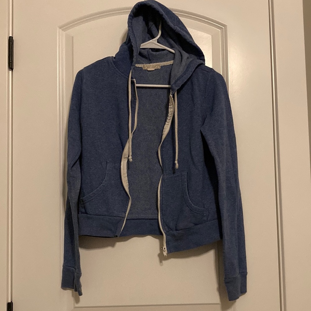 Zippered hoodie